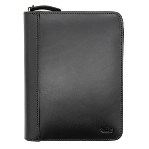 Luddite Writer's Pen Case -  Leather 10 Pen - Black