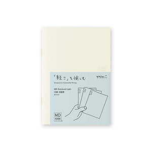 Midori MD Notebook Light - A6 Grid - 3 Book Set