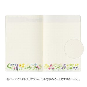 Midori Yuru Log B6 Notebook - Scandinavia