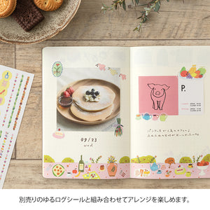 Midori Yuru Log B6 Notebook - My Life