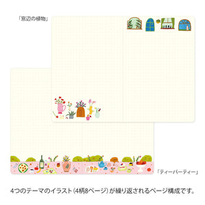 Midori Yuru Log B6 Notebook - My Life