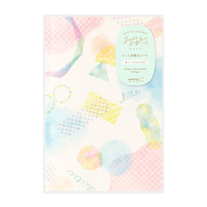 Midori Yuru Log B6 Notebook - Watercolor