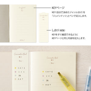 Midori Commonplace Notebook A6 - Gray