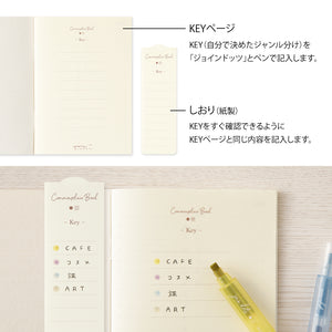 Midori Commonplace Notebook A6 - Beige