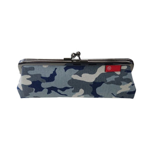 Okayama Denim Gamaguchi Pen Case - Camouflage