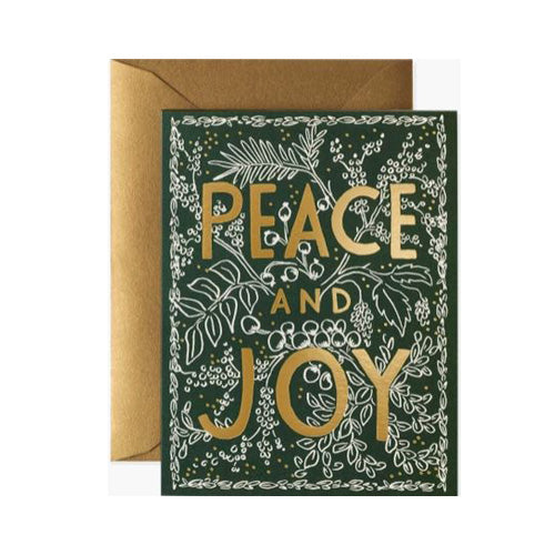 Rifle Paper Co. Greeting Card - Evergreen Peace