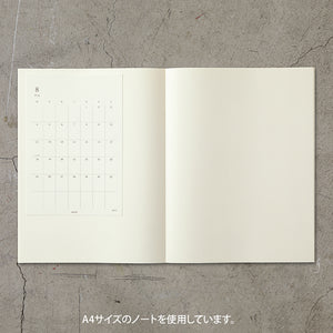 Midori 2025 Diary Sticker Calendar - Large