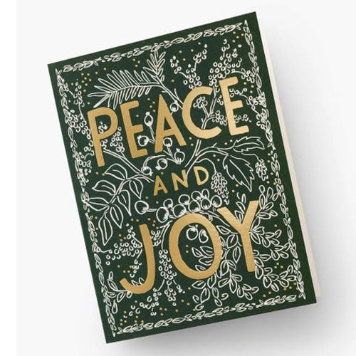 Rifle Paper Co. Greeting Card - Evergreen Peace