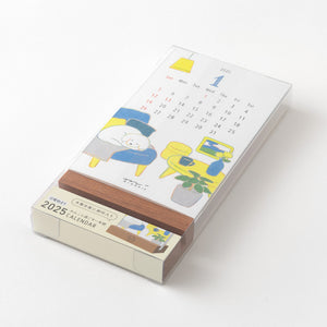 Midori 2025 Stand Up Calendar - Dog