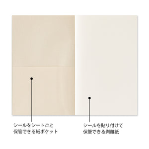 Midori Sticker Book - Gray