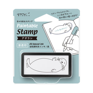 Midori Paintable Half Size Stamp - Seal