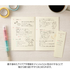 Midori Commonplace Connecting Pen Join Dots - Milky