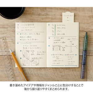 Midori Commonplace Connecting Pen Join Dots - Dark