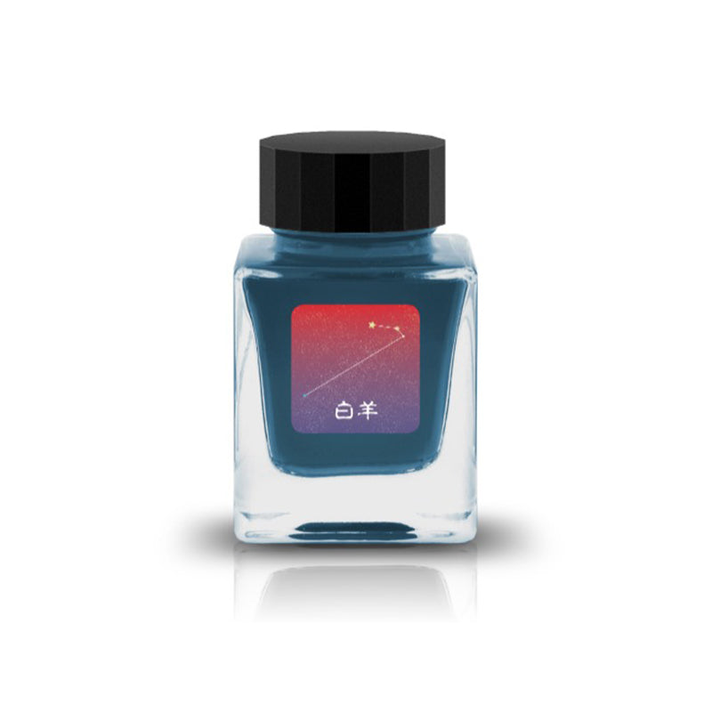 Tono & Lims Fountain Pen Ink - Star Light - Aries 白羊 (UV fluorescent)