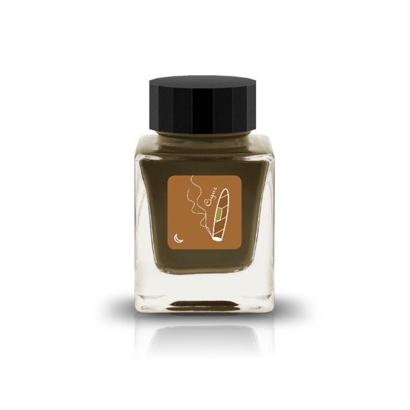 Tono & Lims Fountain Pen Ink - Adult Night - Cigar (Scented)