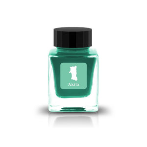 Tono & Lims Fountain Pen Ink - Prefecture - Akita Expectation - Bevelled Glass