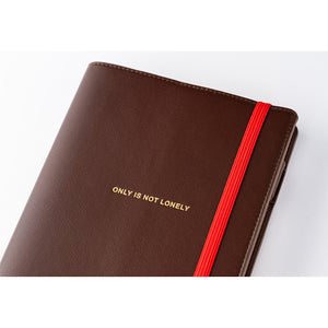 2025 Hobonichi COVER A5: Only is Not Lonely - Chocolate