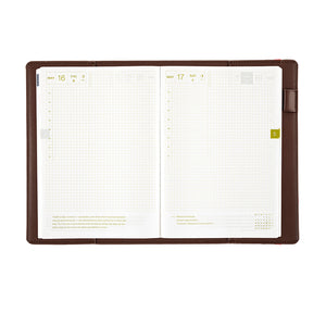 2025 Hobonichi COVER A5: Only is Not Lonely - Chocolate