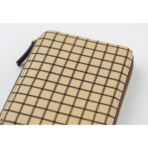 2025 Hobonichi COVER A6: Taut Zipped - Cafe au Lait Plaid