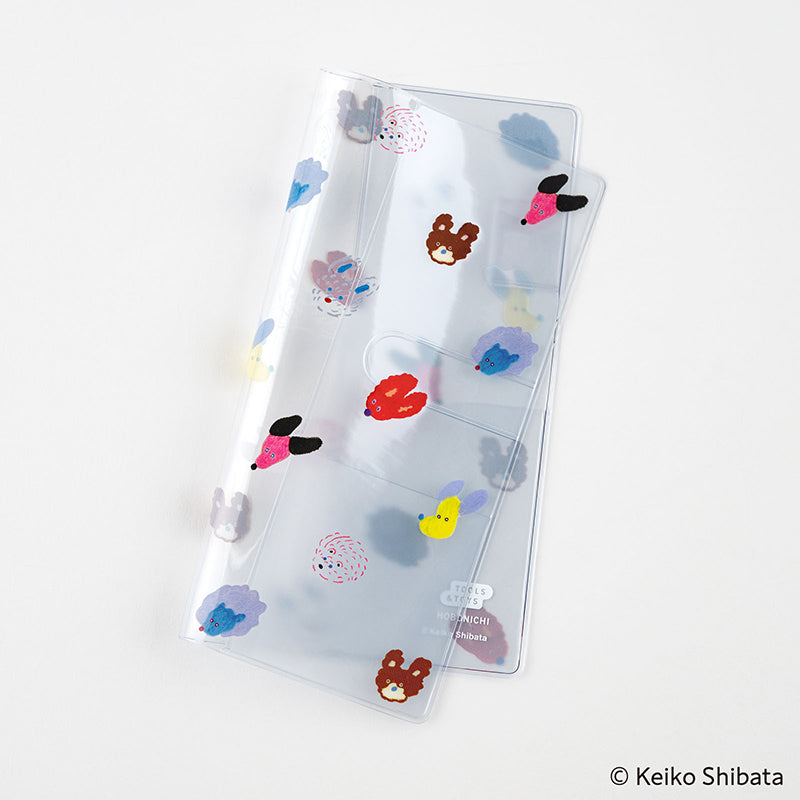 2025 Hobonichi Accessories: Weeks Cover On Cover - Keiko Shibata Dog Ears Fluttering in the Wind