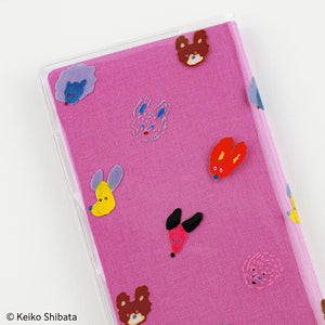 2025 Hobonichi Accessories: Weeks Cover On Cover - Keiko Shibata Dog Ears Fluttering in the Wind