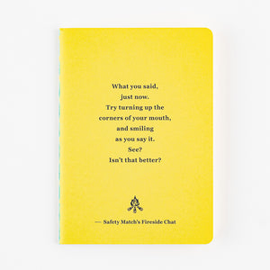 2025 Hobonichi Accessories: B7 Blank Fireside Chat Notebook