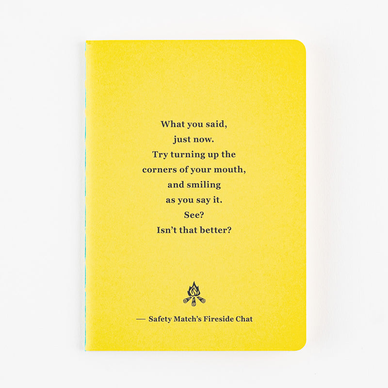 2025 Hobonichi Accessories: B7 Blank Fireside Chat Notebook