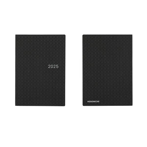 2025 Hobonichi A6 HON: Paper Series - Black Gingham