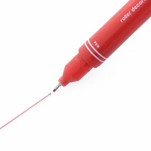 Rodeco Polka Dot Roller Pen - Red