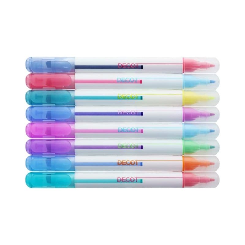 Sun-star Decot Color Changing Marker - Set of 8