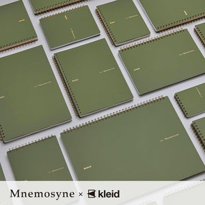 Mnemosyne x Kleid A6 Notebook - 7197 Portrait 2mm Grid