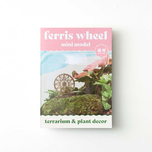 Another Studio - Mini Model Ferris Wheel - Terrarium decor DIY kit