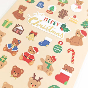 Mind Wave Sticker - 81988 Christmas Bear