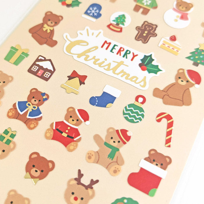 Mind Wave Sticker - 81988 Christmas Bear