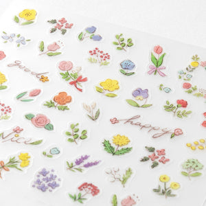 Midori Sticker 2682 Wild Flowers