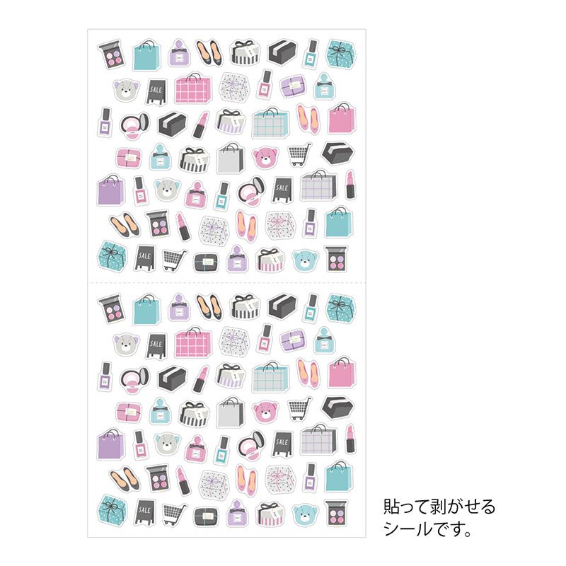 Midori Sticker 2684 Shopping