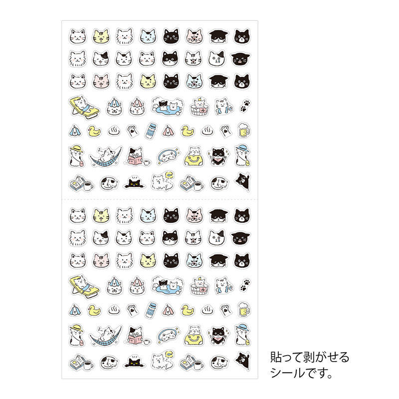 Midori Sticker 2685 Pictograph Cat