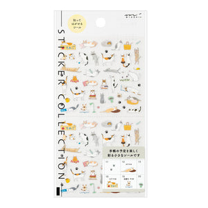 Midori Sticker 2687 Cat - Small