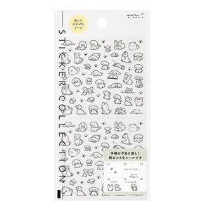 Midori Sticker 2689 Dog - Small