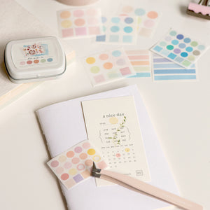 MU Mini Tin Palette Stickers 03 - BMTPS-03