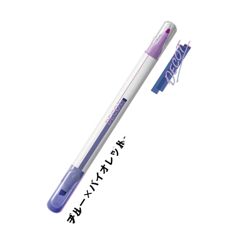 Sun-star Decot Color Changing Marker - Blue x Violet