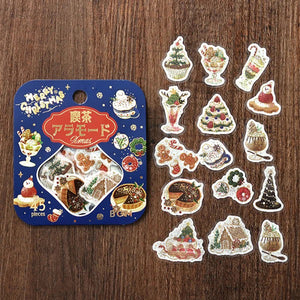 BGM Winter Edition Sticker Flakes - Santa