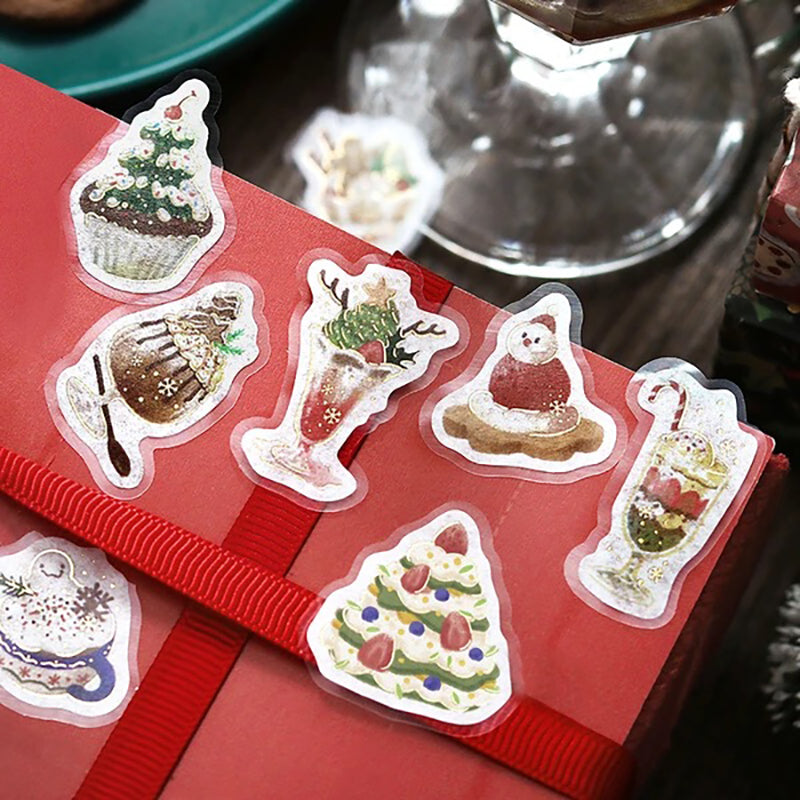 BGM Winter Edition Sticker Flakes - Santa