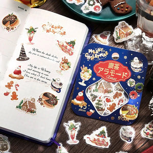 BGM Winter Edition Sticker Flakes - Santa