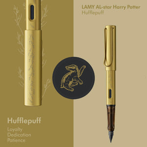 LAMY Ltd. Edition Harry Potter AL Star Fountain Pen - Hufflepuff