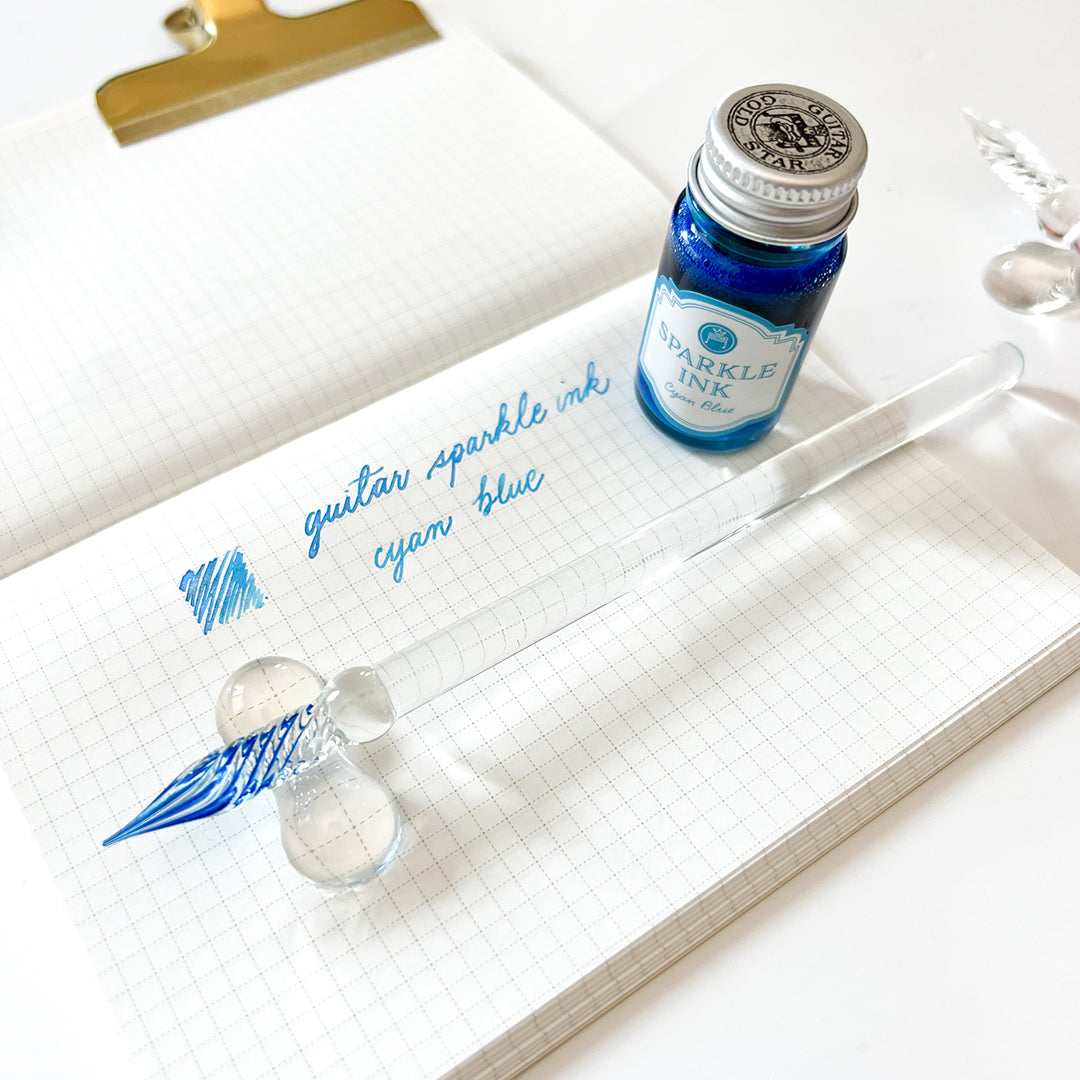 Synchronicity Glass Art x BUNGUBOX] Glass Pen Cinderella's Slipper