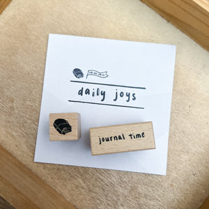 Yamadoro x @rabch.jpg Daily Joys Rubber Stamp Set - Journal Time