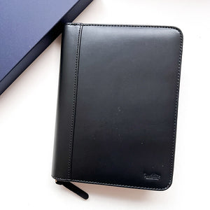 Luddite Writer's Pen Case -  Leather 10 Pen - Black