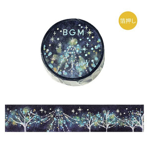 BGM Washi Tape Christmas Ltd. Edition - Illumination