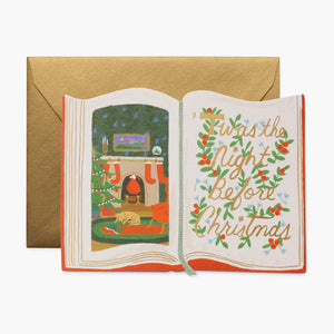 Rifle Paper Co. Greeting Card - 'Twas the Night Before Christmas